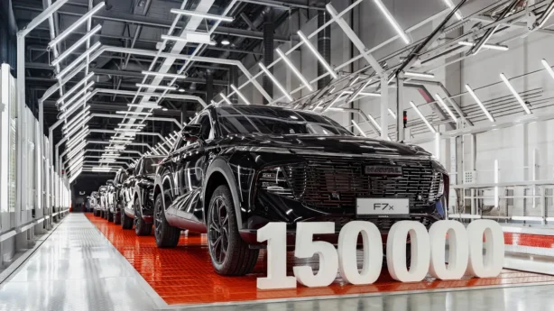 HAVAL выпустил 150 000 кроссоверов F-серии в России