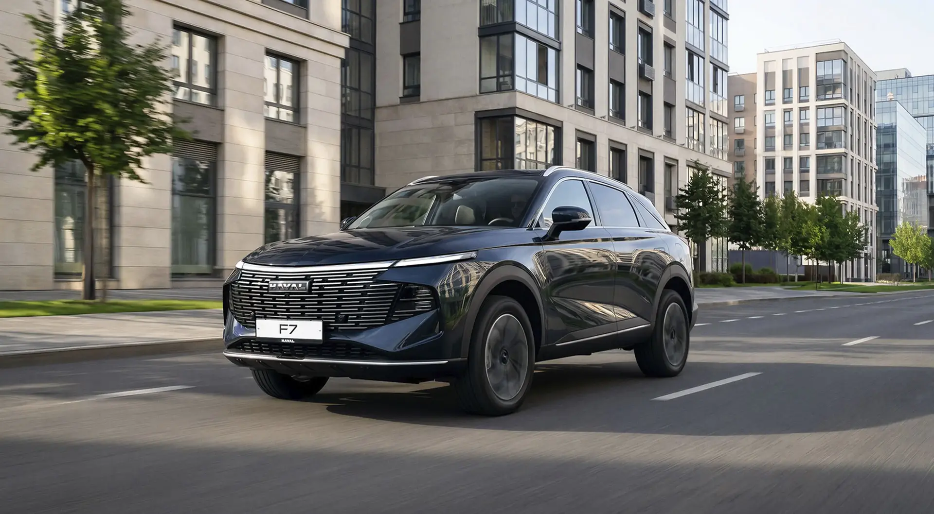 Обновленный HAVAL F7 вышел на российский рынок